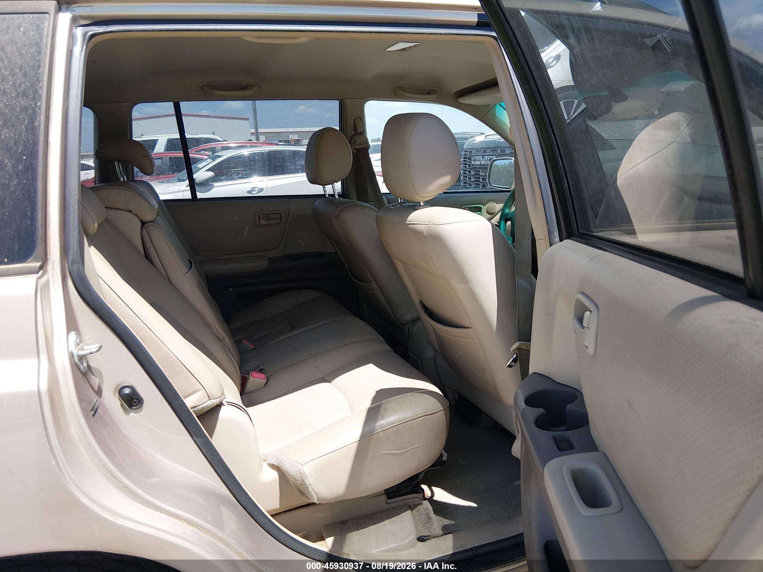 2006 Toyota Highlander V6 Tan vin: JTEEP21AX60142767
