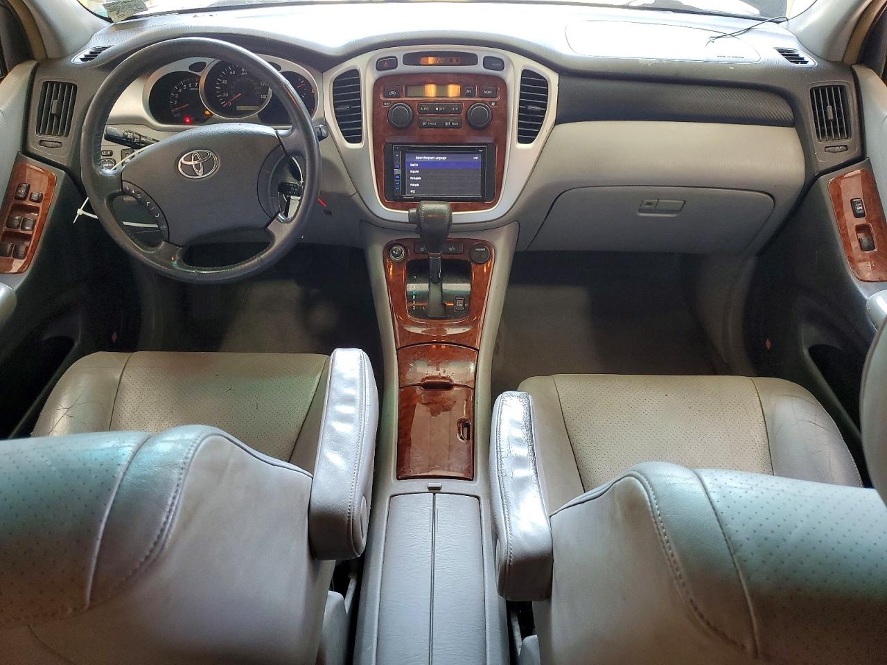2006 Toyota Highlander Limited Black vin: JTEEP21AX60158385
