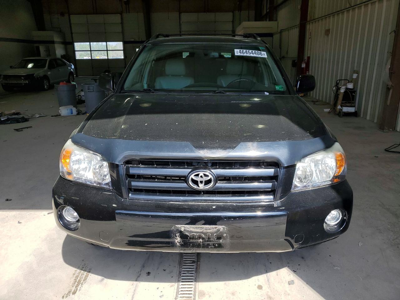 2006 Toyota Highlander Limited Black vin: JTEEP21AX60158385