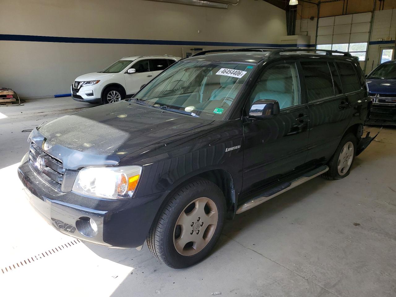 2006 Toyota Highlander Limited Black vin: JTEEP21AX60158385