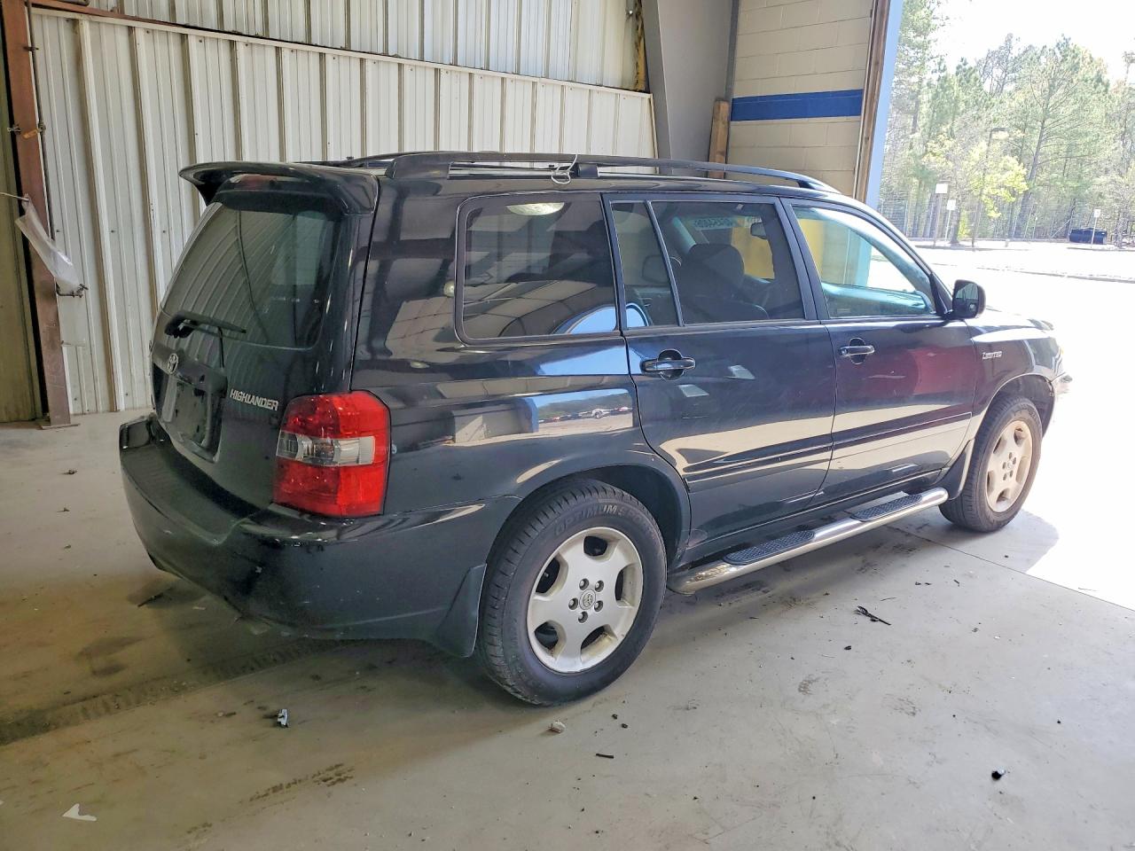 2006 Toyota Highlander Limited Black vin: JTEEP21AX60158385