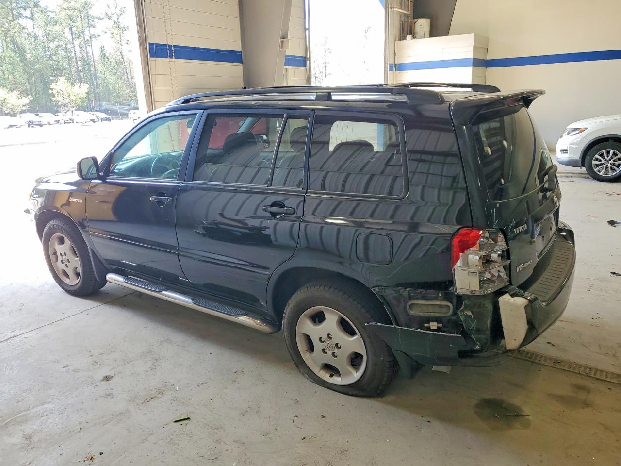 2006 Toyota Highlander Limited Black vin: JTEEP21AX60158385