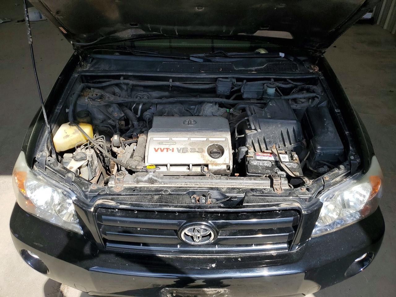 2006 Toyota Highlander Limited Black vin: JTEEP21AX60158385