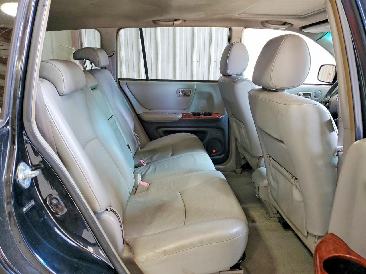 2006 Toyota Highlander Limited Black vin: JTEEP21AX60158385