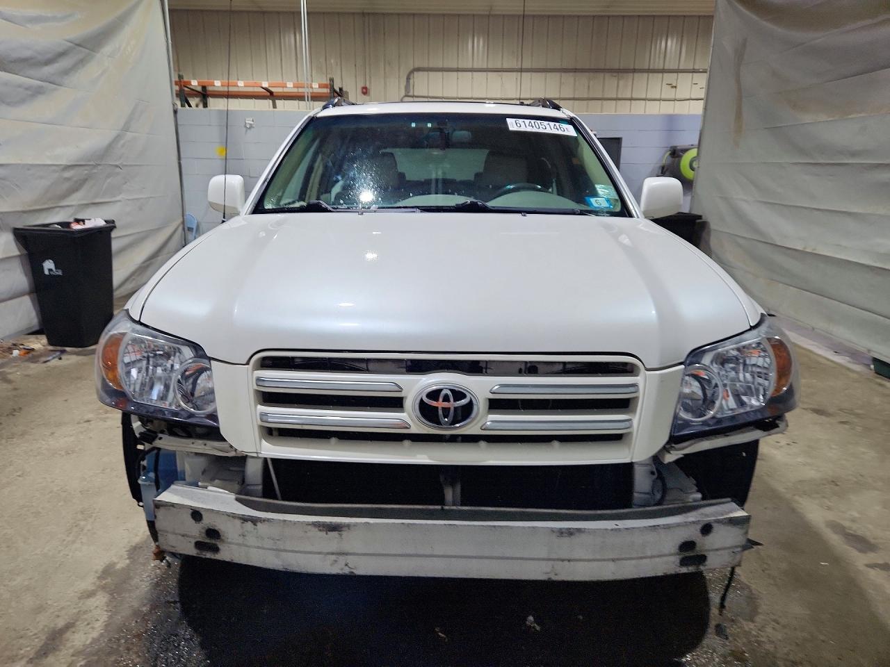 2006 Toyota Highlander Limited Белый vin: JTEEP21AX60167345