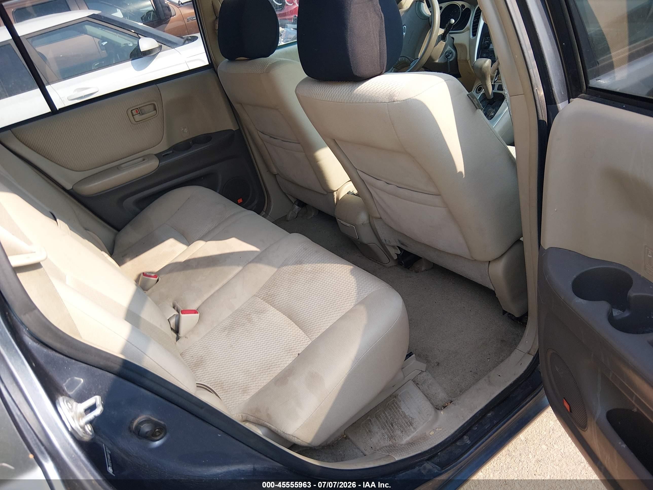 2006 Toyota Highlander V6 Gray vin: JTEEP21AX60176207