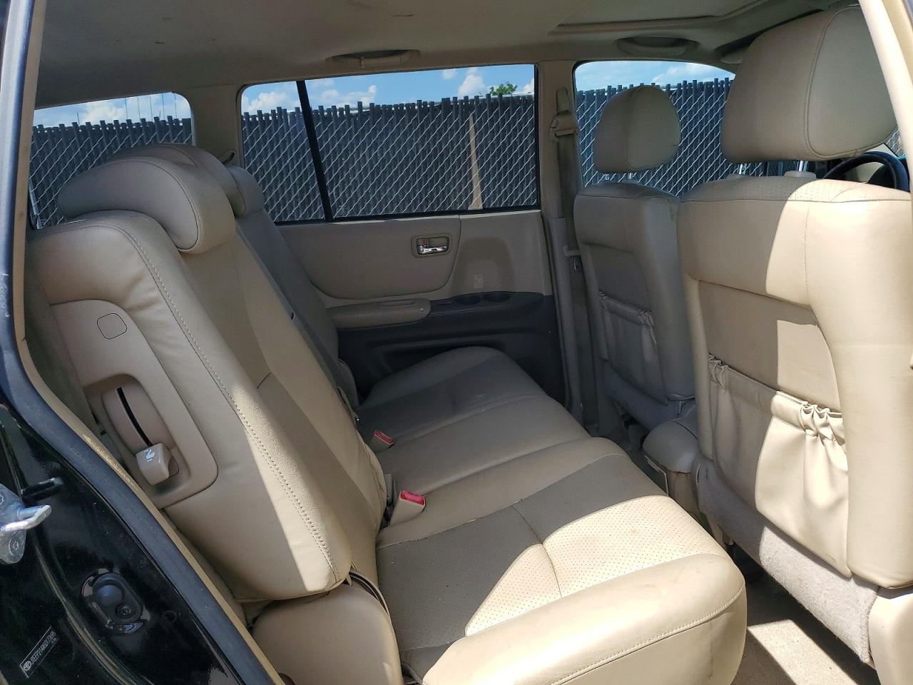 2006 Toyota Highlander Sport Black vin: JTEEP21AX60177695