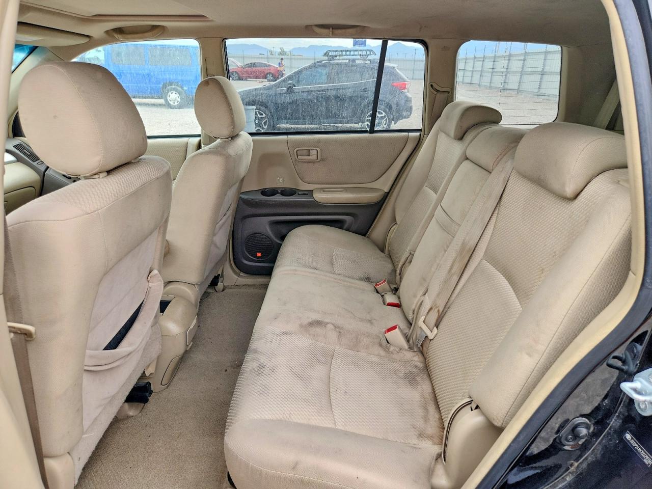 2007 Toyota Highlander Base Black vin: JTEEP21AX70229036