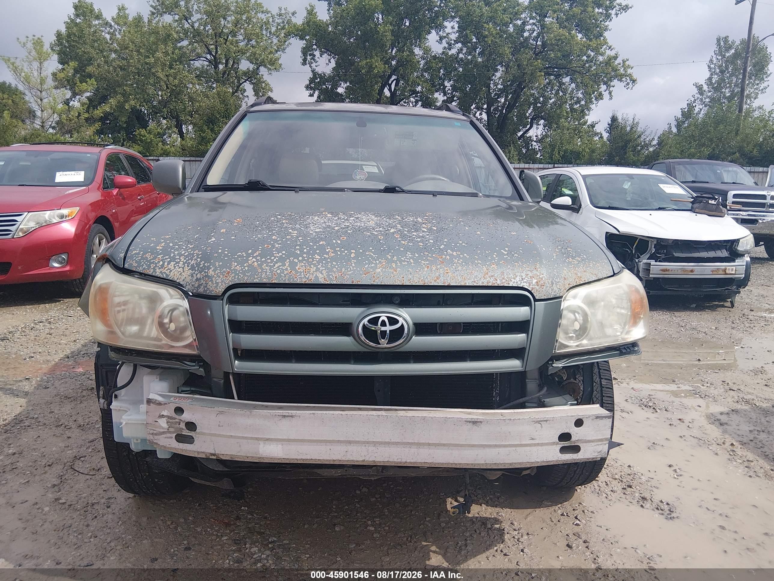 2007 Toyota Highlander Limited W/3rd Row Зеленый vin: JTEEP21AX70229103