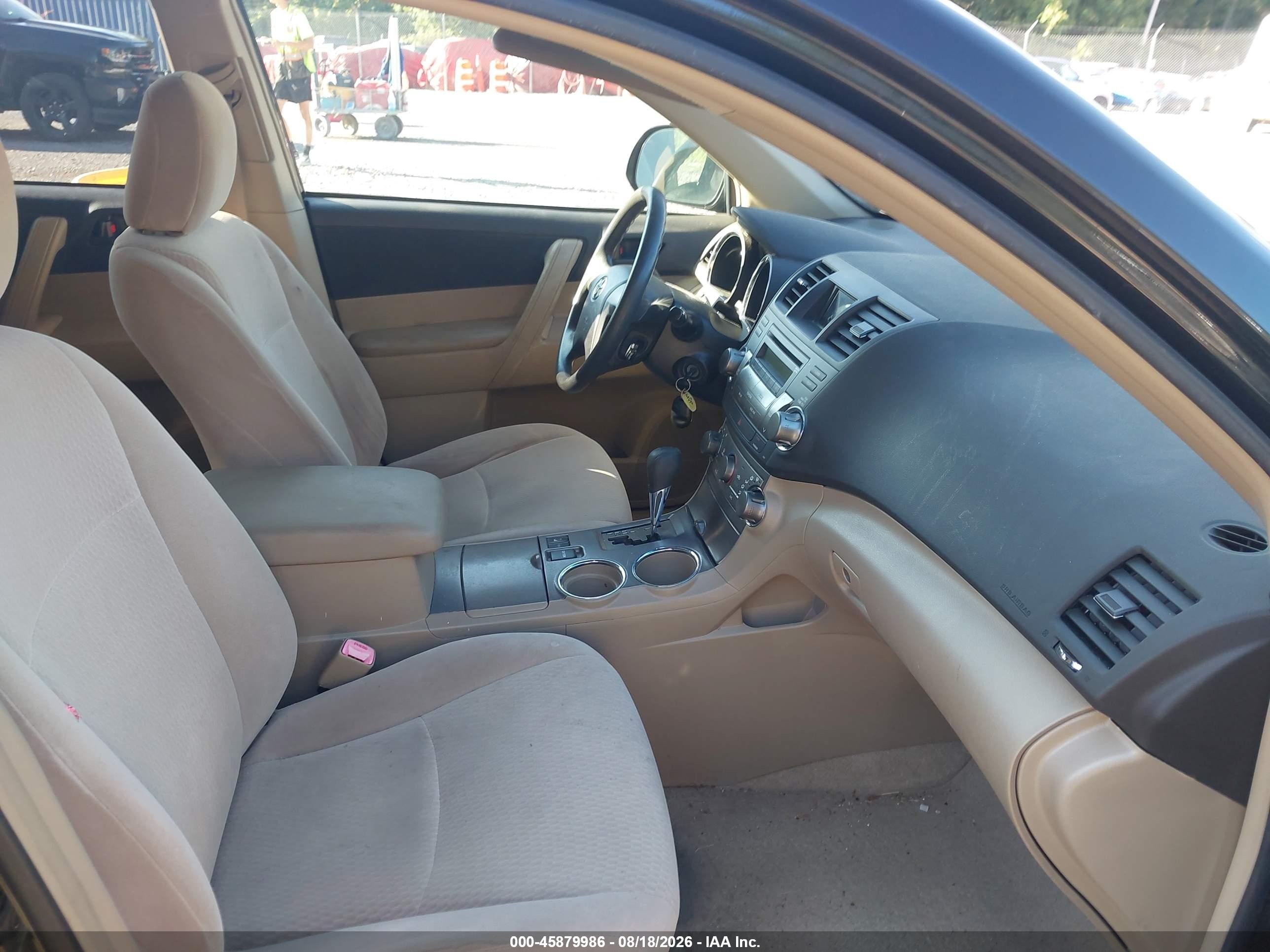 2008 Toyota Highlander   Black vin: JTEES41A082014071