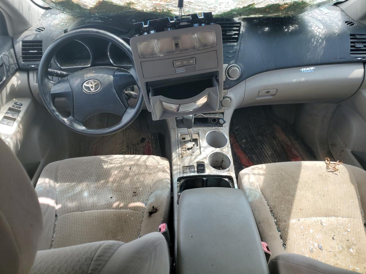 2008 Toyota Highlander Gray vin: JTEES41A182106340