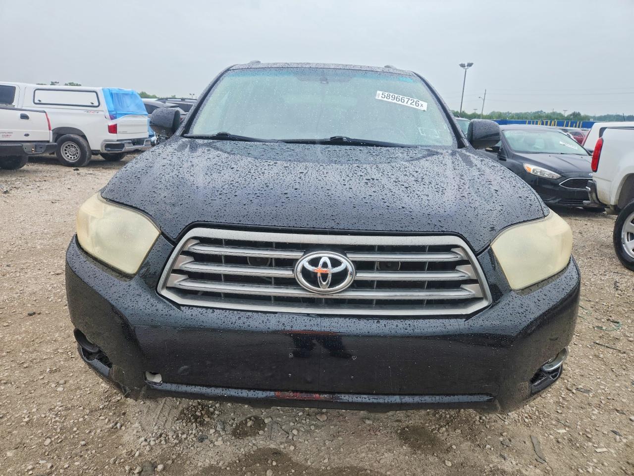 2009 Toyota Highlander Base Черный vin: JTEES41A192130168