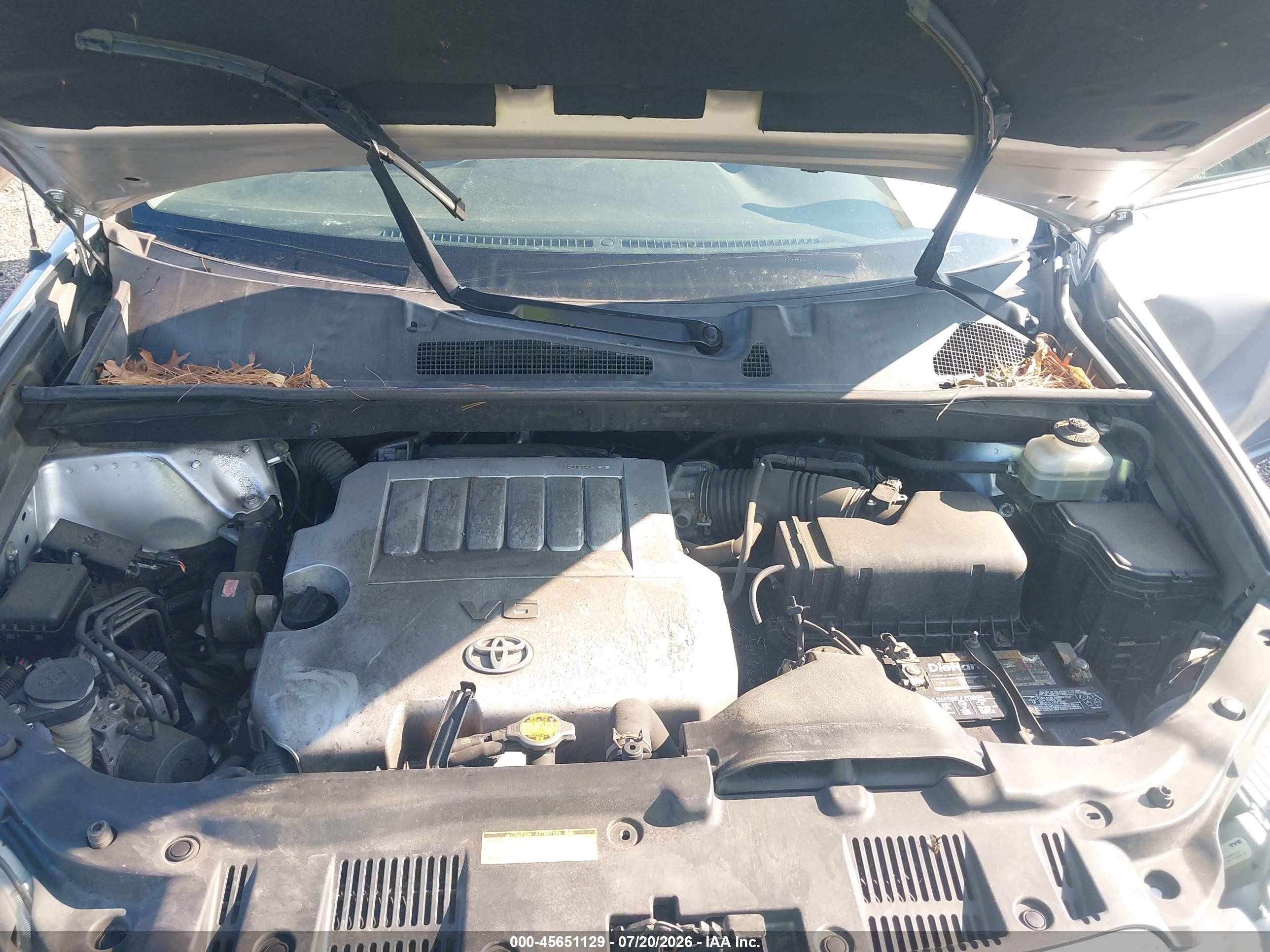 2008 Toyota Highlander   Silver vin: JTEES41A282035665