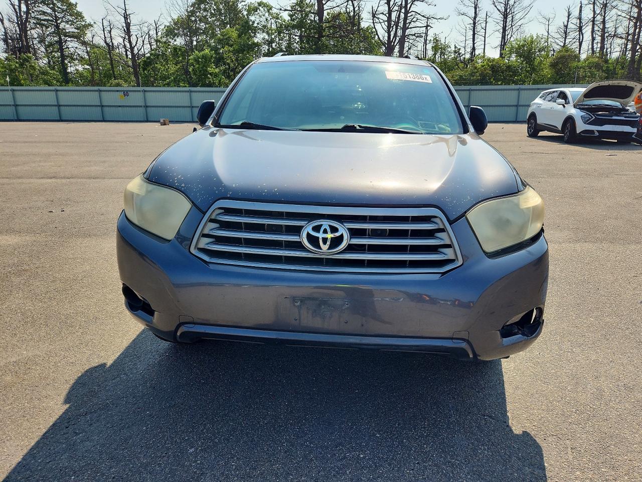 2009 Toyota Highlander Base Gray vin: JTEES41A292113587