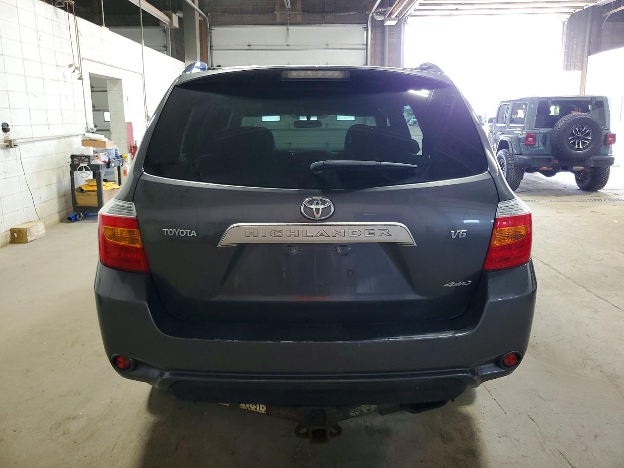 2009 Toyota Highlander Base Gray vin: JTEES41A292117591