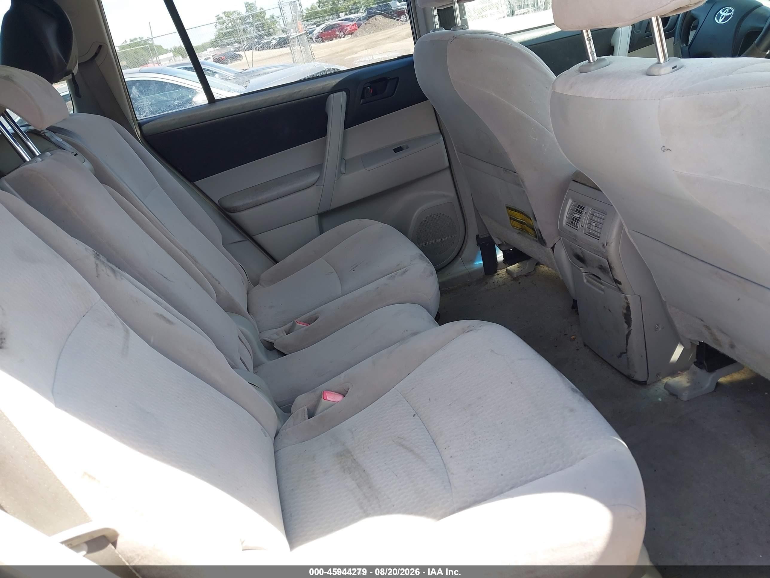 2008 Toyota Highlander   Gray vin: JTEES41A382045394
