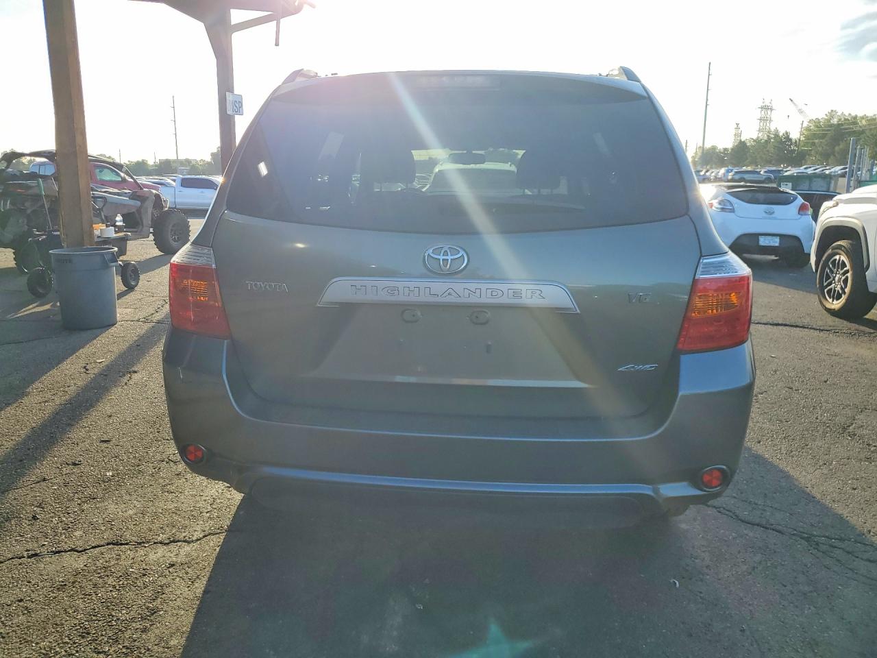 2009 Toyota Highlander Base Green vin: JTEES41A392138465