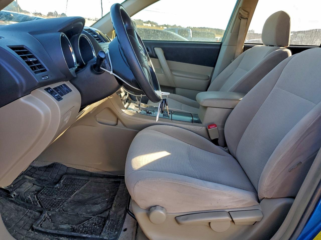 2008 Toyota Highlander Blue vin: JTEES41A482054055