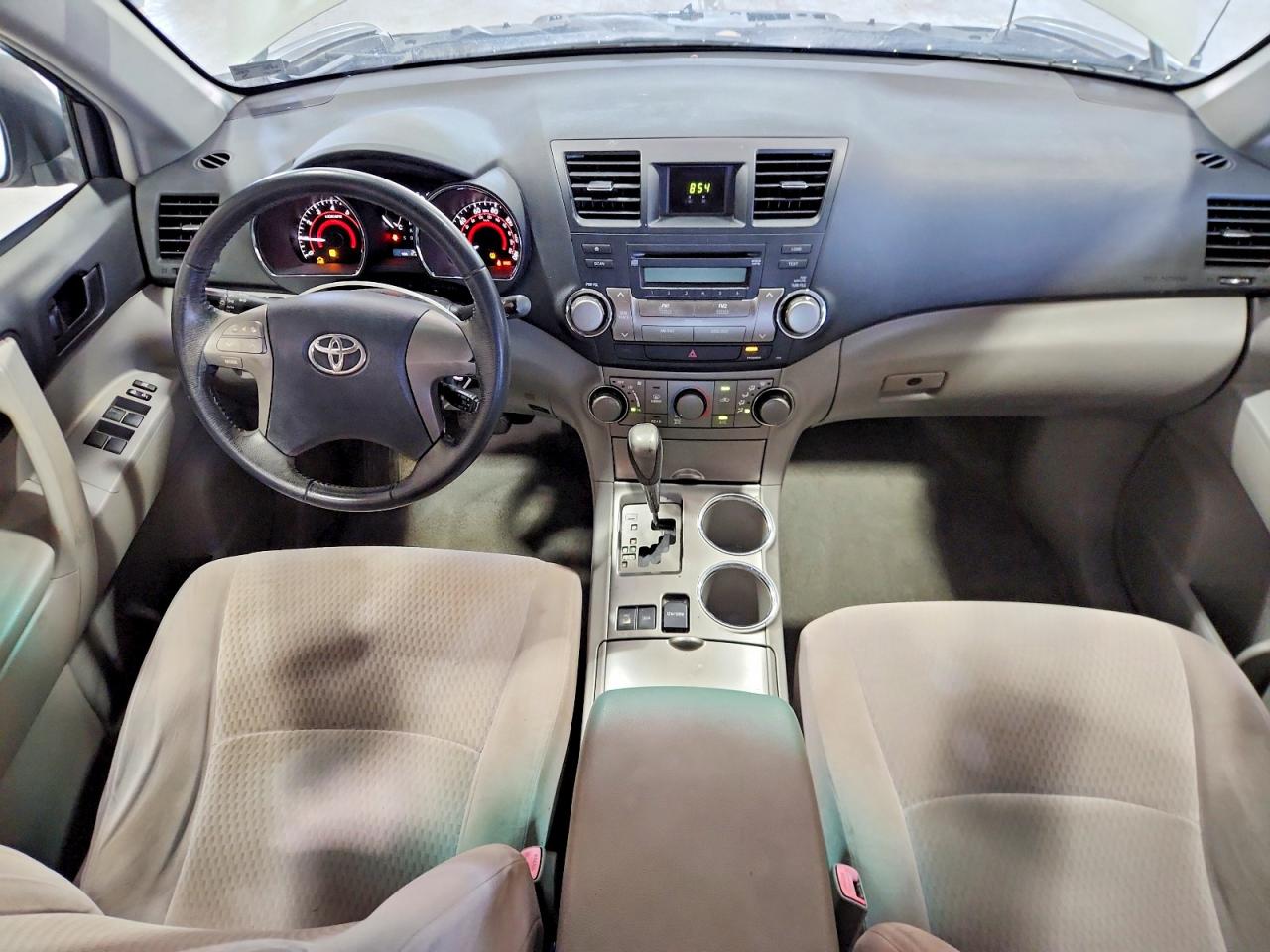 2009 Toyota Highlander Base Белый vin: JTEES41A592129167
