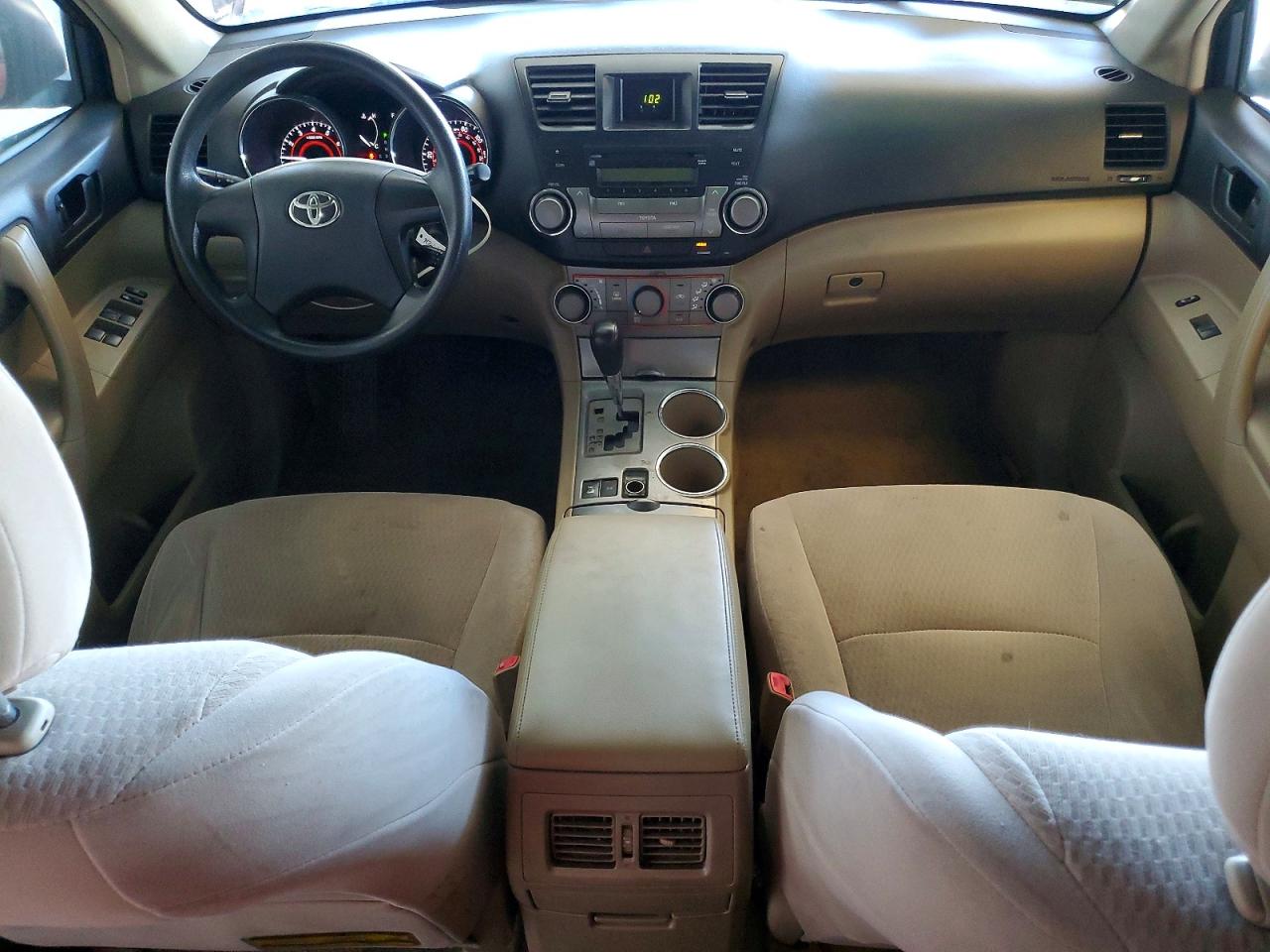 2008 Toyota Highlander Base Burgundy vin: JTEES41A682052159