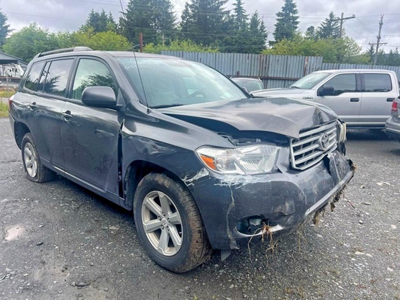 2008 Toyota Highlander Base Charcoal vin: JTEES41A682106785