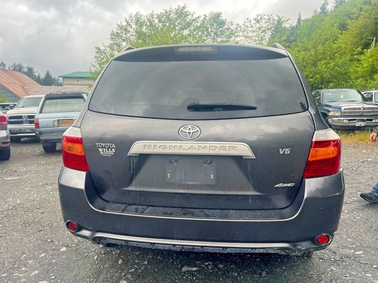 2008 Toyota Highlander Base Charcoal vin: JTEES41A682106785