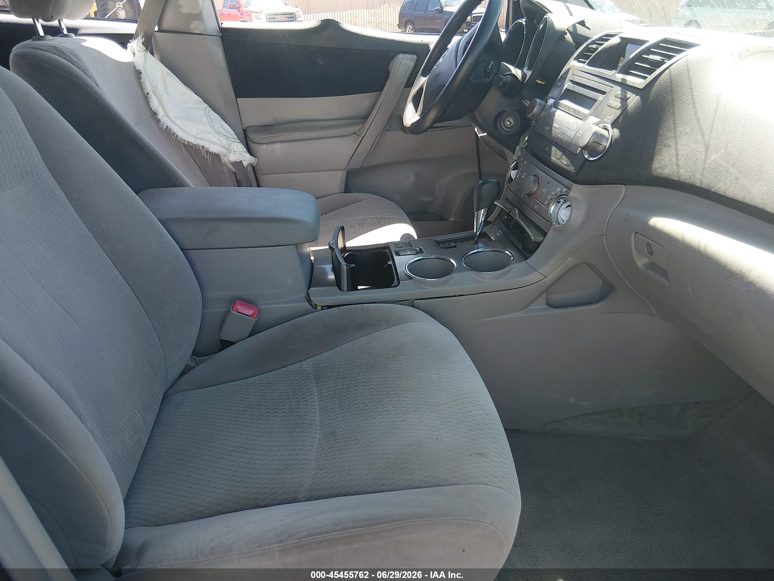 2008 Toyota Highlander   Black vin: JTEES41A982003442