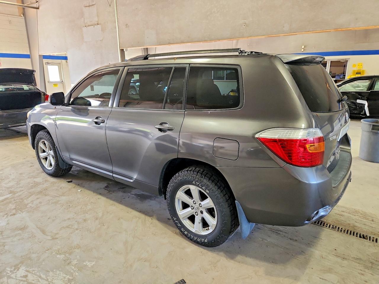 2008 Toyota Highlander Base Gray vin: JTEES41A982096253