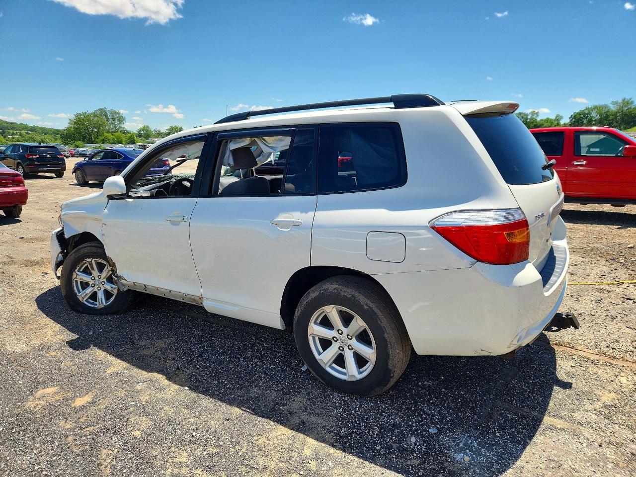 2008 Toyota Highlander Base White vin: JTEES41AX82031329