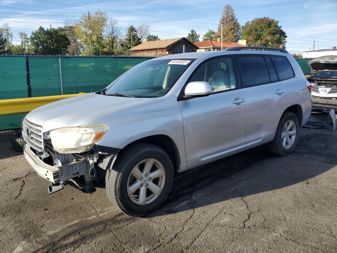 2008 Toyota Highlander Silver vin: JTEES41AX82043965