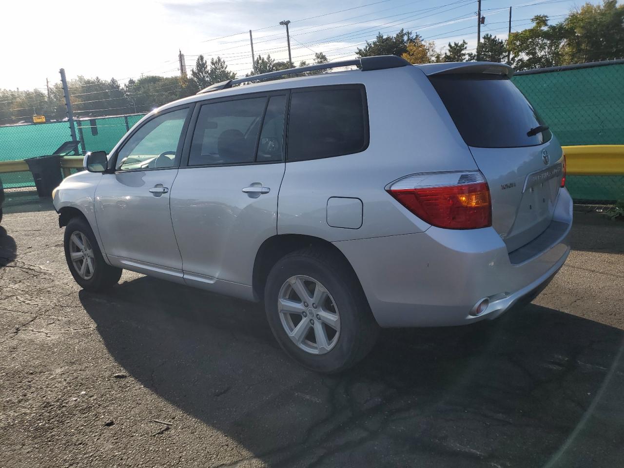 2008 Toyota Highlander Silver vin: JTEES41AX82043965