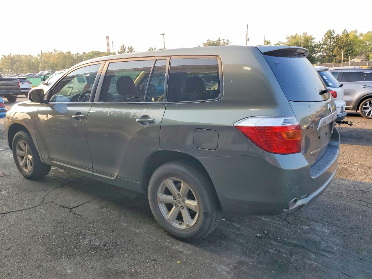 2008 Toyota Highlander Base Green vin: JTEES41AX82045585