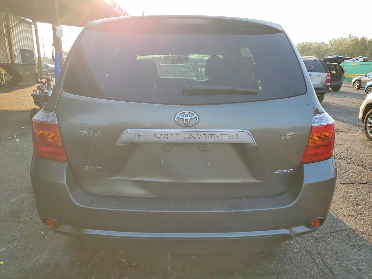 2008 Toyota Highlander Base Green vin: JTEES41AX82045585