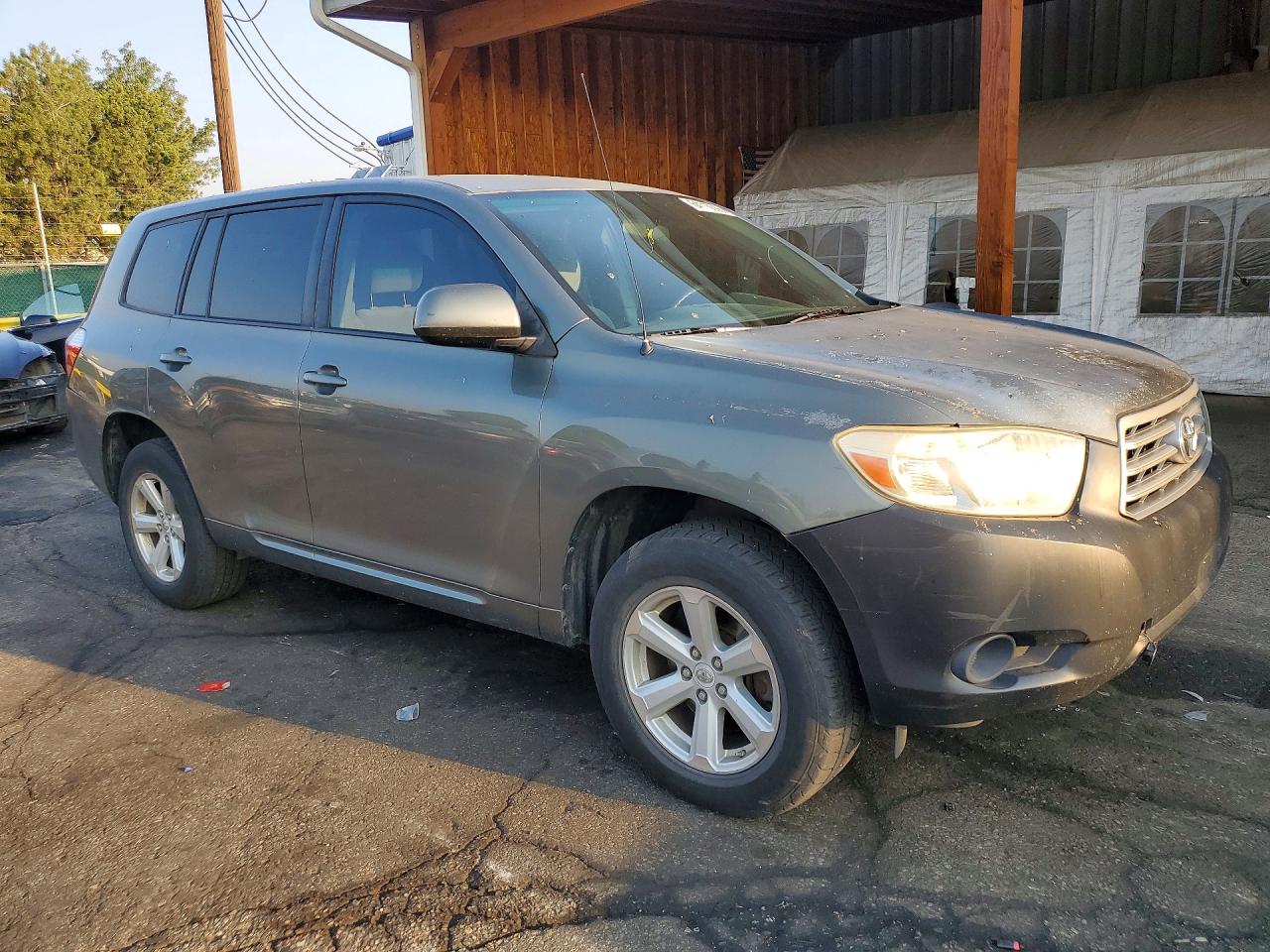 2008 Toyota Highlander Base Green vin: JTEES41AX82045585