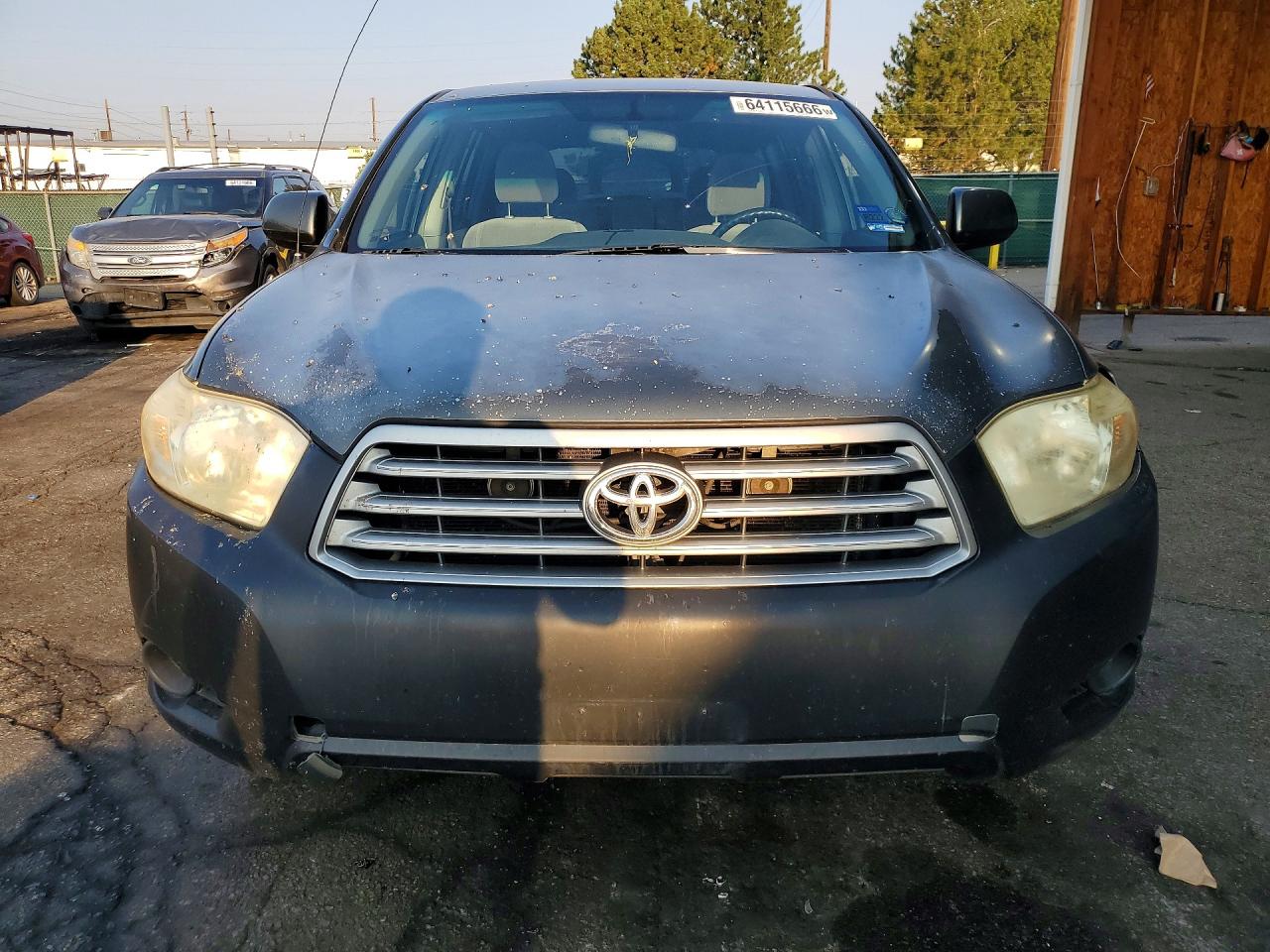 2008 Toyota Highlander Base Green vin: JTEES41AX82045585