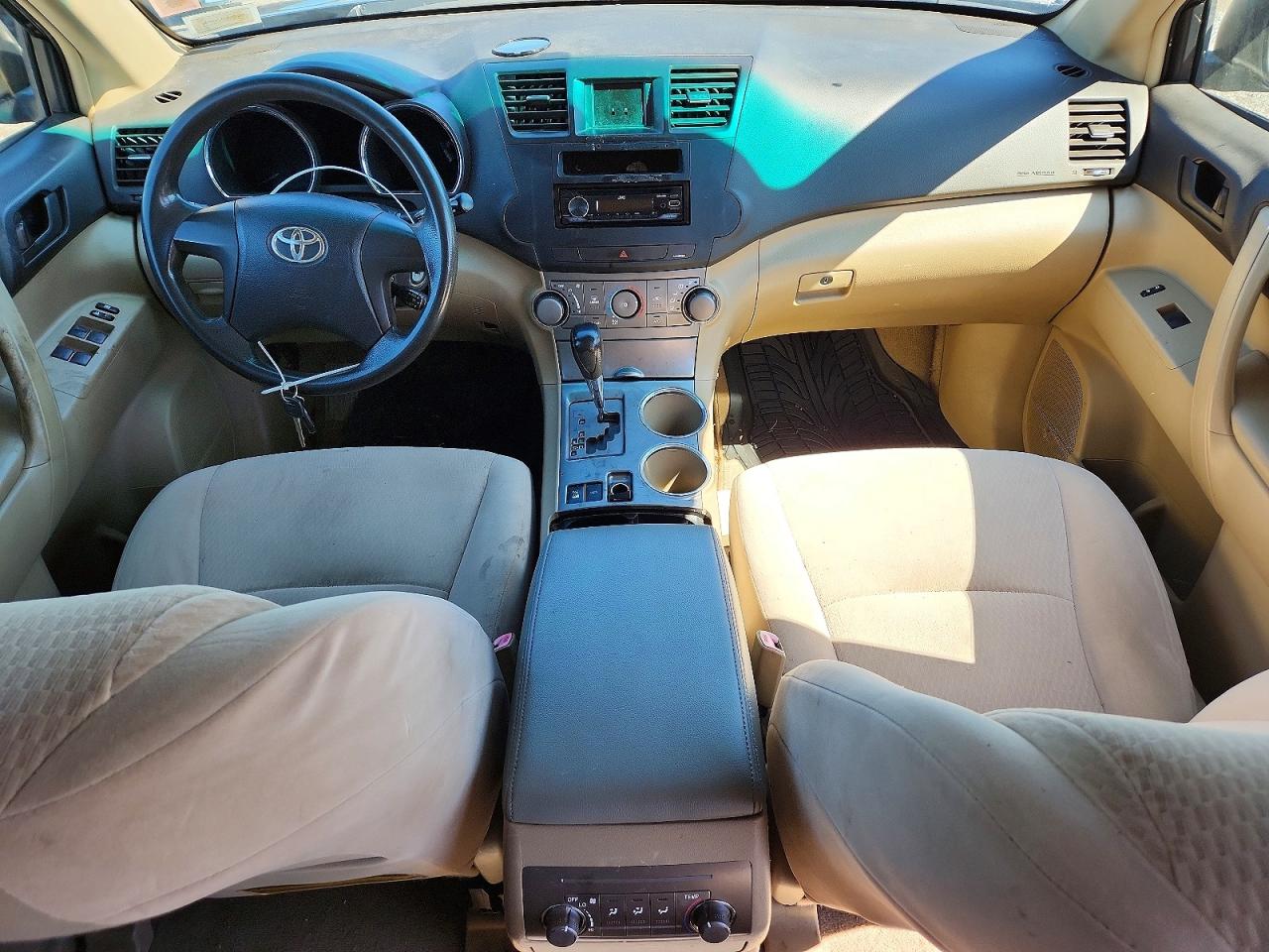 2008 Toyota Highlander Black vin: JTEES41AX82047675