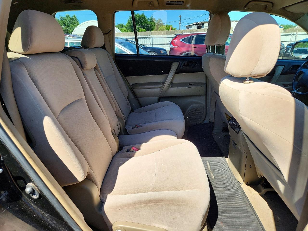 2008 Toyota Highlander Black vin: JTEES41AX82047675
