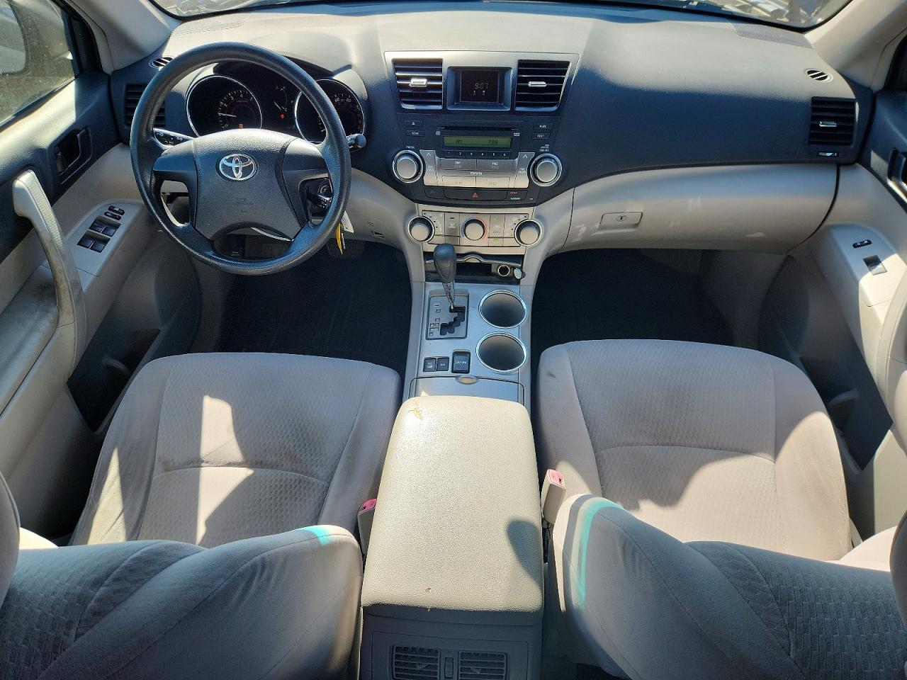 2008 Toyota Highlander Base Gray vin: JTEES41AX82074567