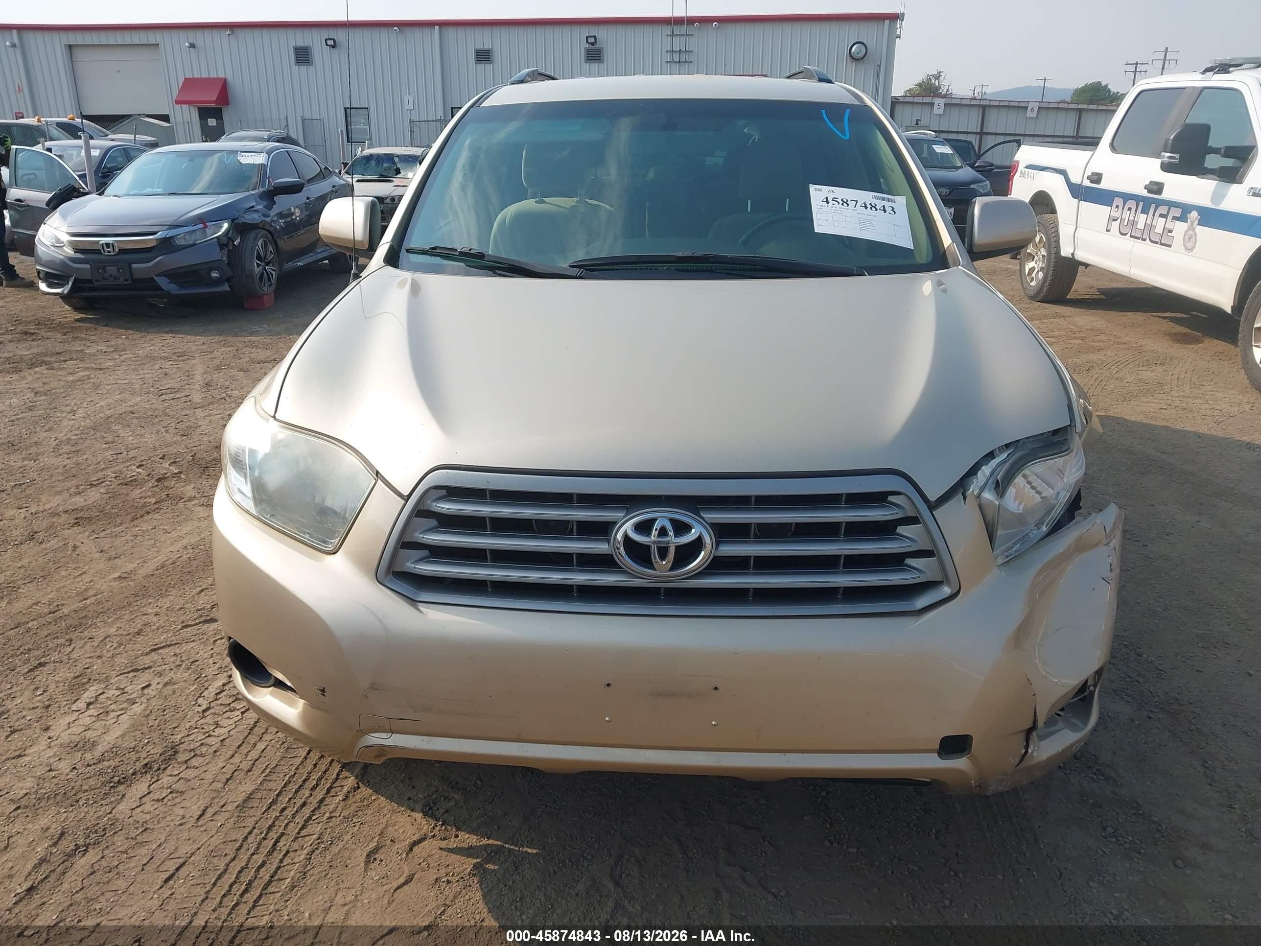 2008 Toyota Highlander Gold vin: JTEES41AX82076285