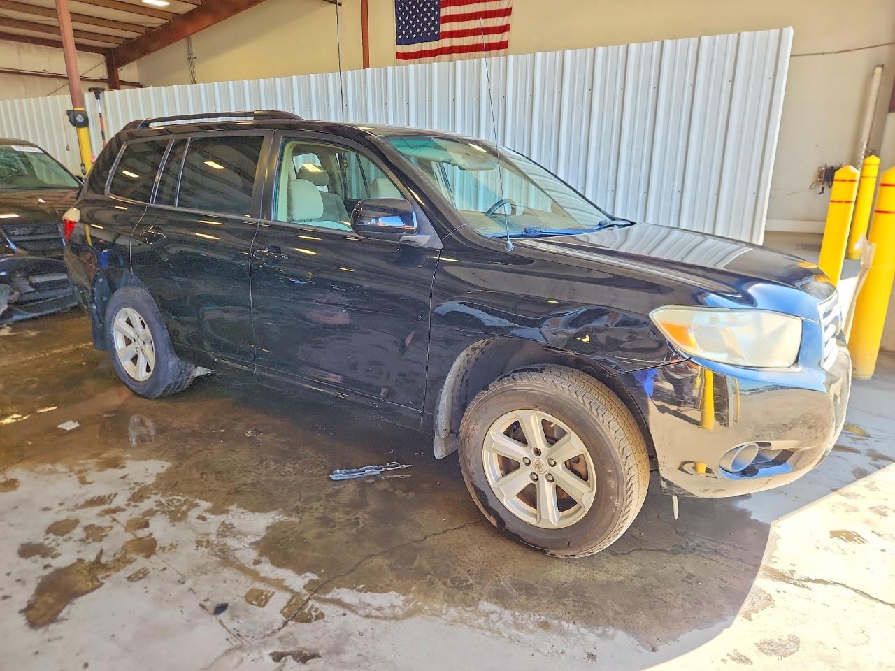 2008 Toyota Highlander Base Black vin: JTEES41AX82103940