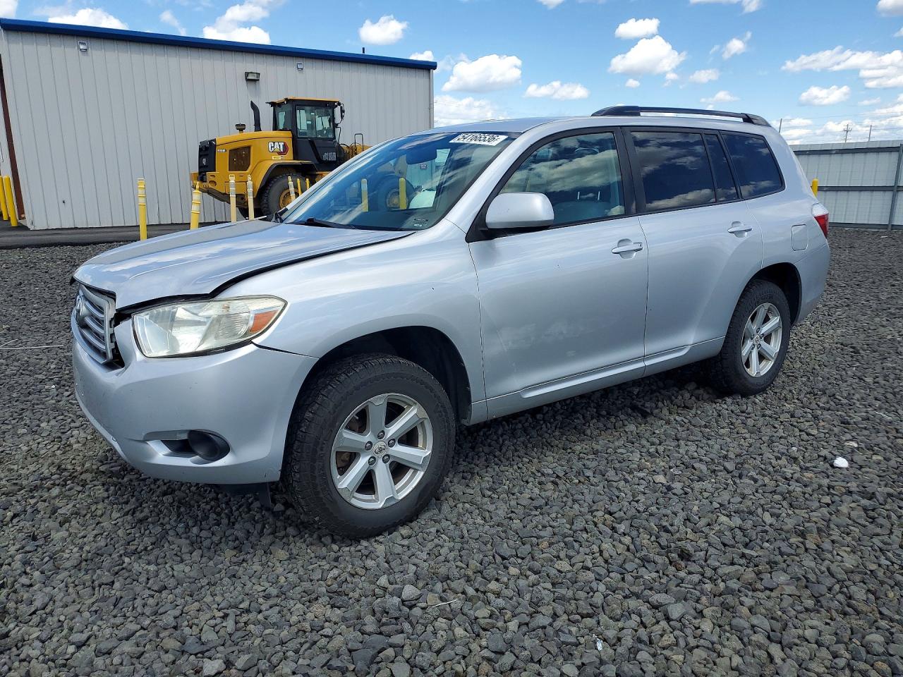 2009 Toyota Highlander Base Серебряный vin: JTEES41AX92114826