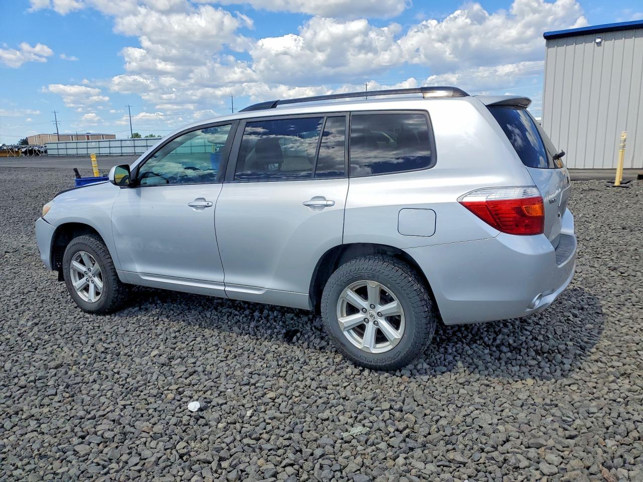 2009 Toyota Highlander Base Silver vin: JTEES41AX92114826