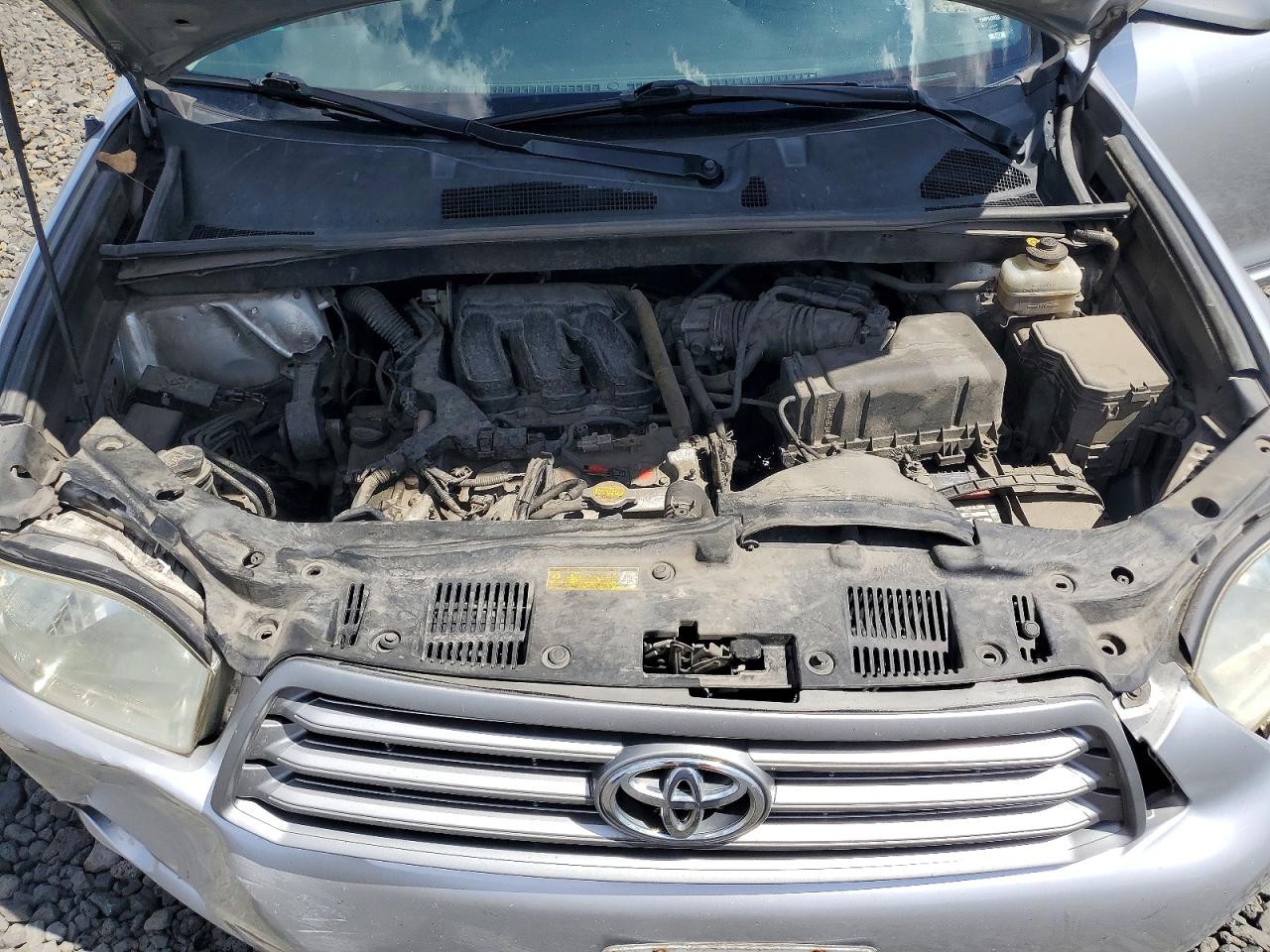 2009 Toyota Highlander Base Silver vin: JTEES41AX92114826