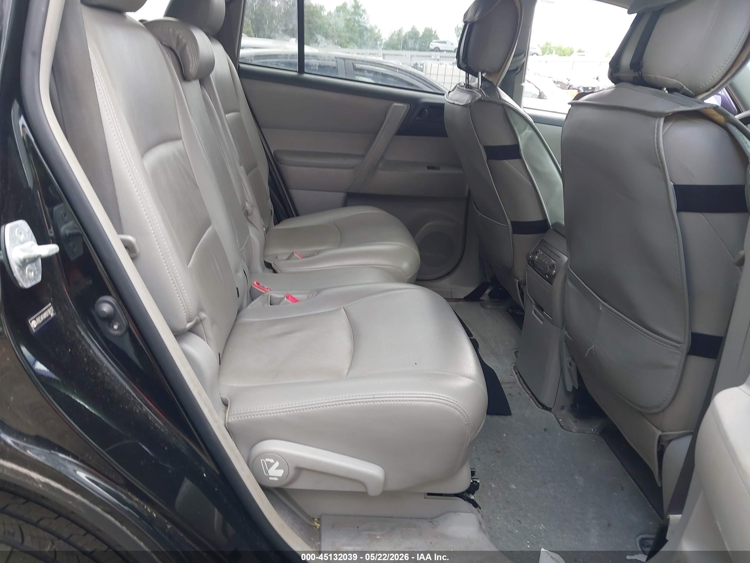2009 Toyota Highlander   Черный vin: JTEES41AX92138737