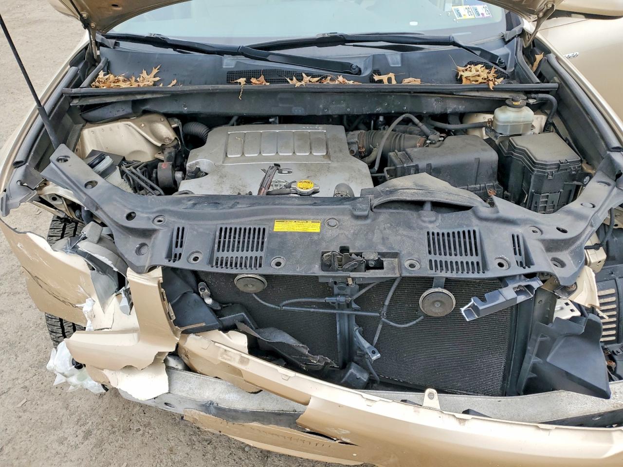 2008 Toyota Highlander Limited Желто-коричневый vin: JTEES42A082044931