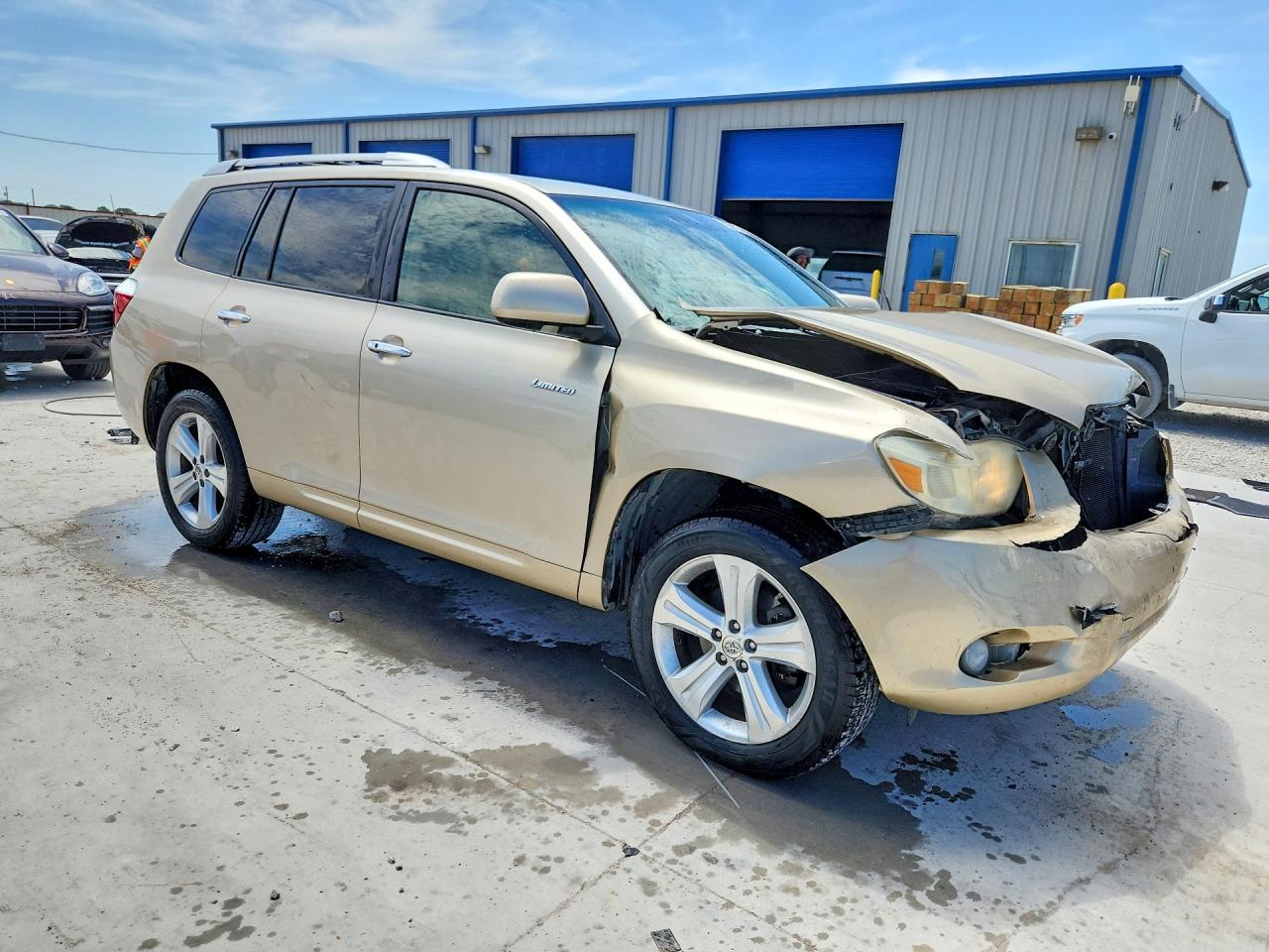 2009 Toyota Highlander Limited Gold vin: JTEES42A092141385