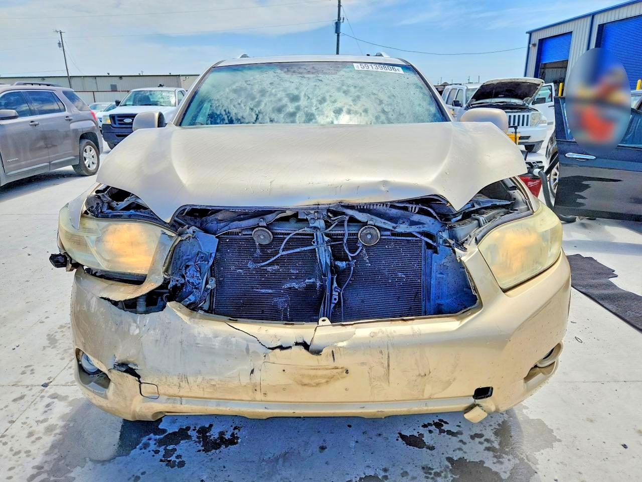 2009 Toyota Highlander Limited Gold vin: JTEES42A092141385