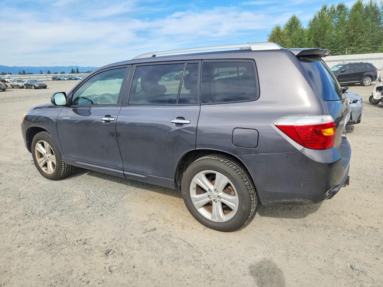 2008 Toyota Highlander Limited Gray vin: JTEES42A182031265