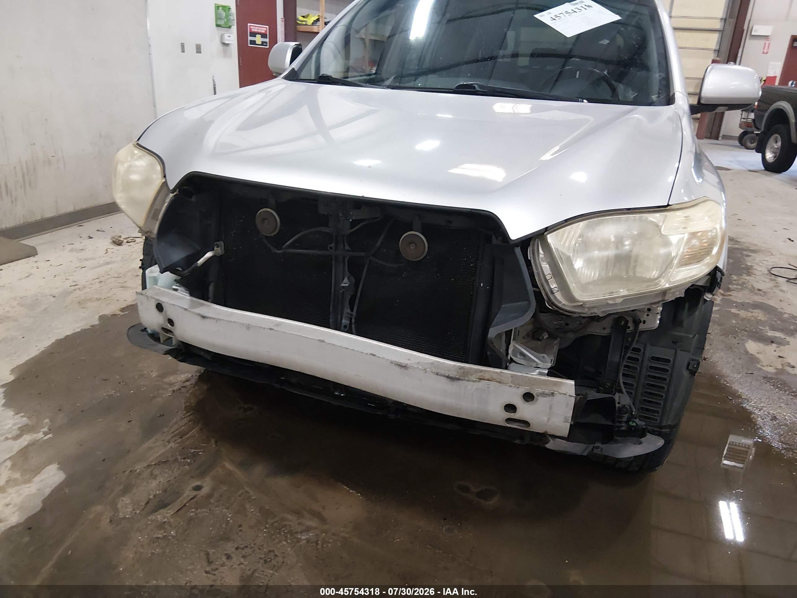 2008 Toyota Highlander Limited Gray vin: JTEES42A182052844