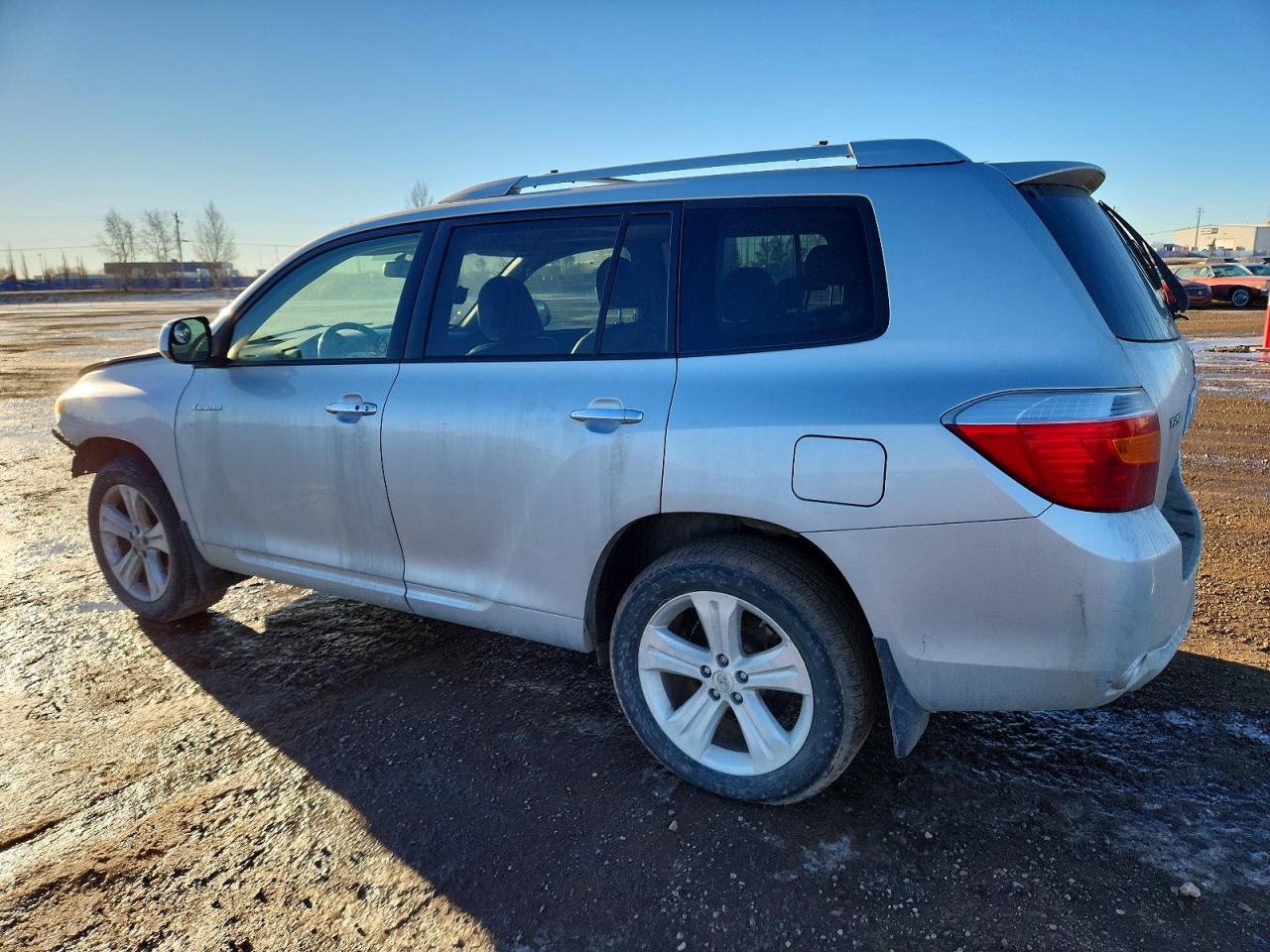 2008 Toyota Highlander Limited Silver vin: JTEES42A182075606